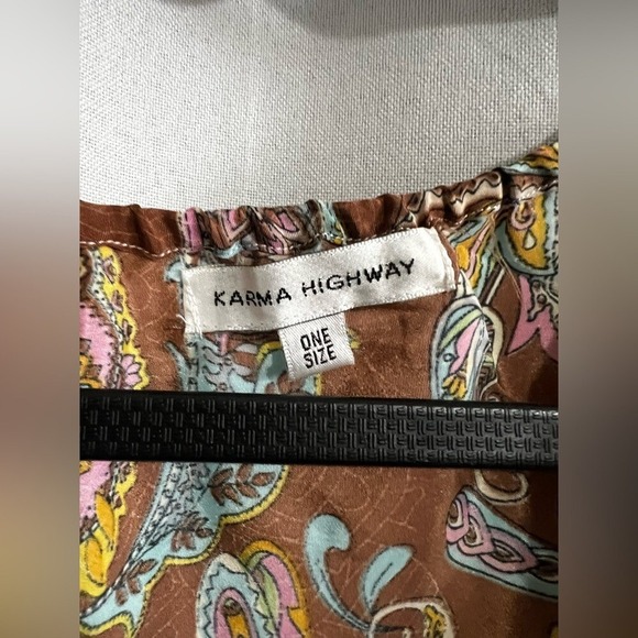 Karma Highway wrap top - Picture 4 of 4